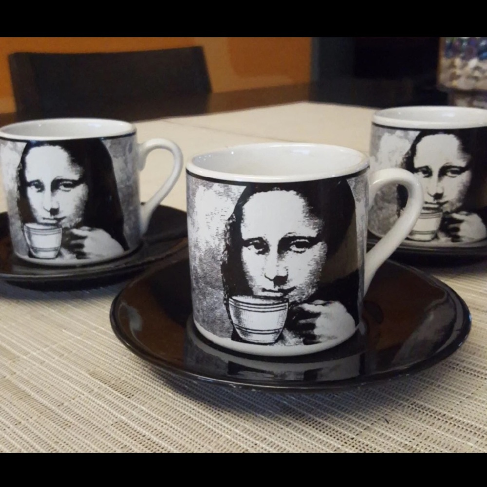 Mona Lisa Tea/Espresso Set